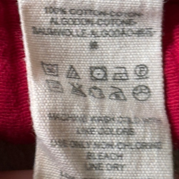 FREE PEOPLE Changing Horizons Pullover Top Red Size Large - Picture 9 of 9